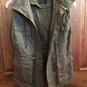 Dry Goods hooded fashion vest